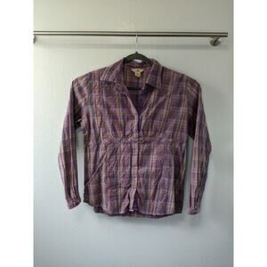 Woolrich Purple Flannel | Women's Large